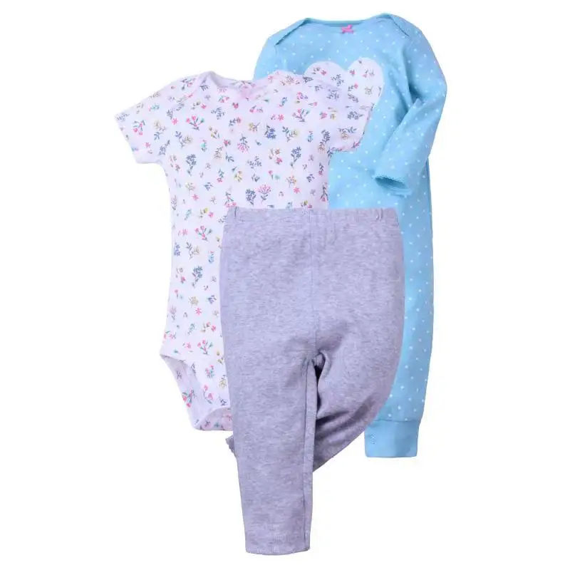 Good Price Nice Winter Baby Girl Clothes Suit Romper 100% Organic Cotton Fashion Baby Designers Clothes