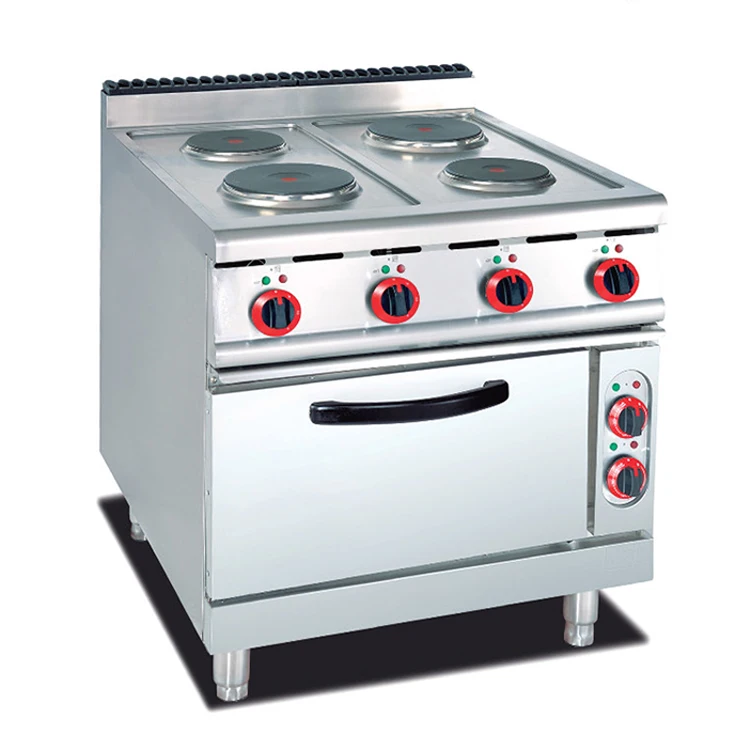 Оптовая продажа оборудования для общественного питания Высокое Качество Отель Ресторан коммерческий Китай 4 горелки газовая плита диапазоны с духовкой