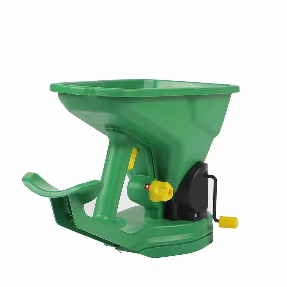 Fertilizer spreaders for lawns Portable Grass Seeds Spreader for Lawn Hand-Crank For Garden
