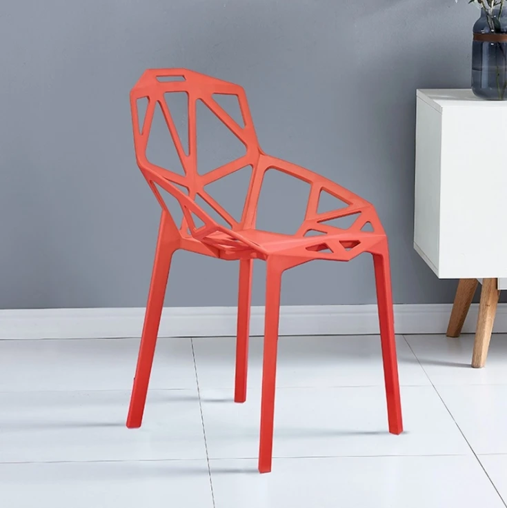 Modern Stackable Outdoor Artist Garden Plastic Chair Outdoor Furniture