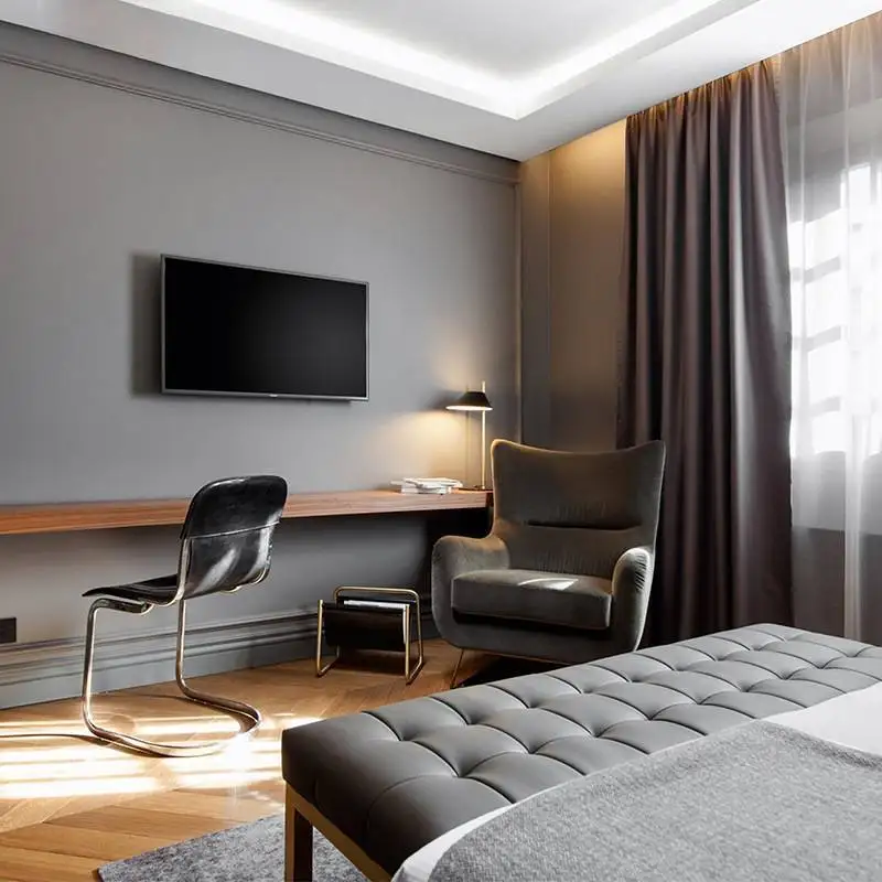 Роскошный Китай 5-звездочный отель мебель для спальни hampton inn пятизвездочный набор мебели на заказ