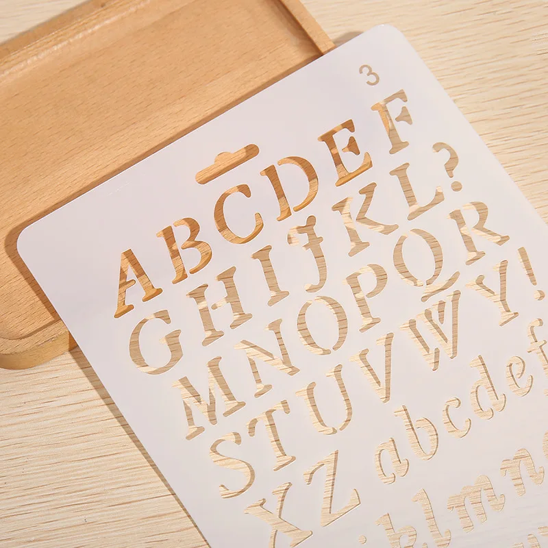 New style Welcome Stencil Reusable Seasonal Letter Stencils and kids draw tool For Painting Home DIY and drawing Stencil