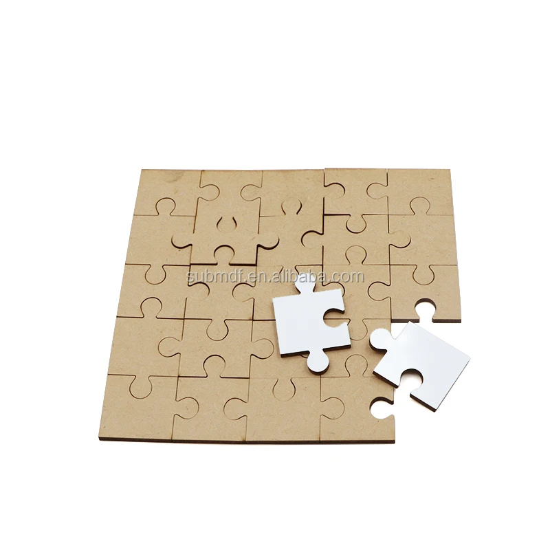 
A5 Square Shape MDF Sublimation Printable Blank Puzzles 