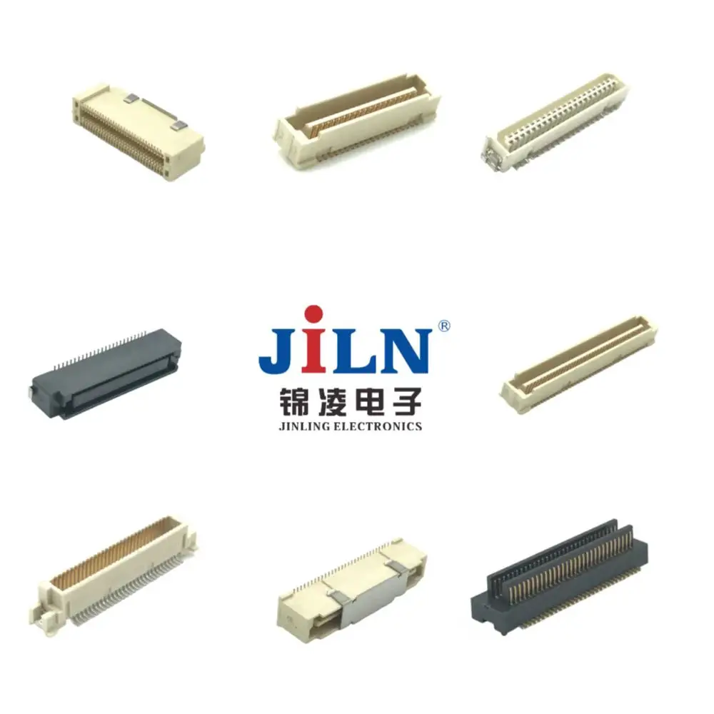 JiLN 0.5mm board to board connector common P-type male H1.23mm80P