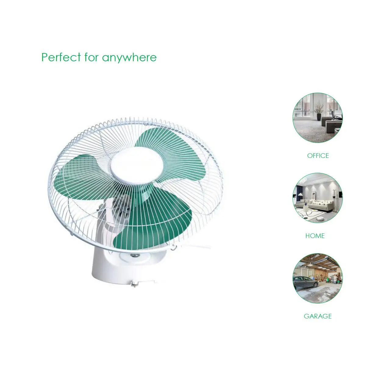 MONA Solar Orbit Fan With Remote Control 3 Or 5 PP Blades Orbit Fan With Regulator 16 Inch DC12V Solar Orbit Fan