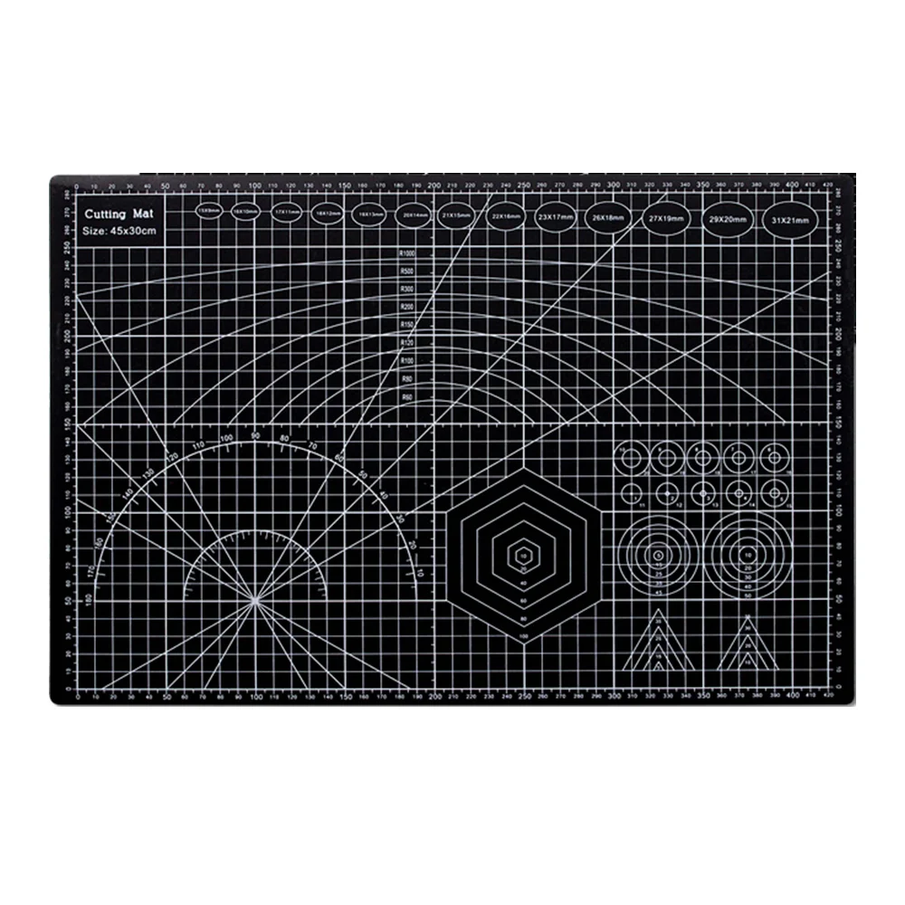 A3  Leather PVC Cutting Mat Double Side Self healing Patchwork Cutting Mat