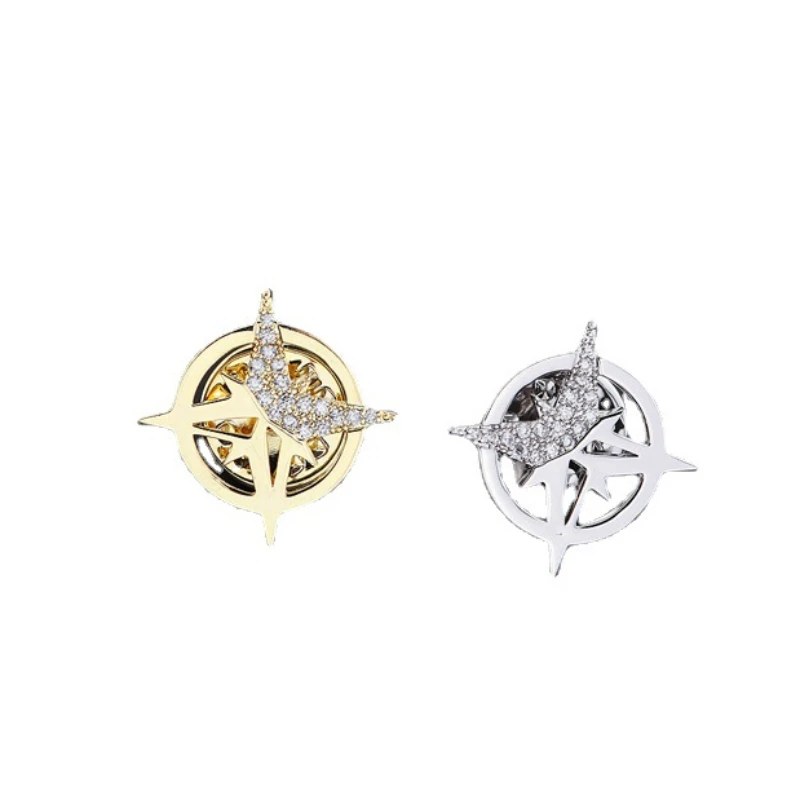 Fashion customized exquisite Design Lapel Pins man Metal Badge Brooch Pins