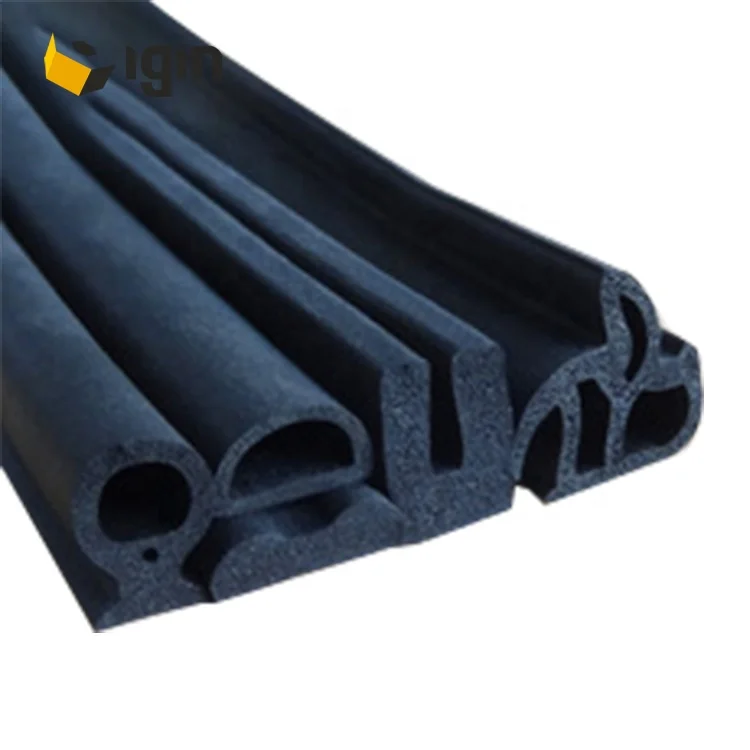 
Industry Extruded Silicone Soft Rubber Seal Gasket Trim Strip For Door Window Auto 