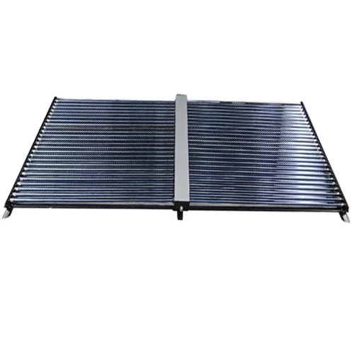 Non-pressure solar water heater heating tankless collector with vacuum tube for swimming pool