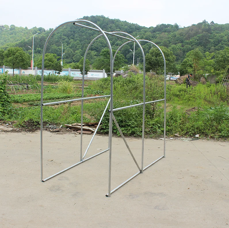 Tunnel greenhouse garden outdoor waterproof walk in greenhouse 2x1x2m tomato
