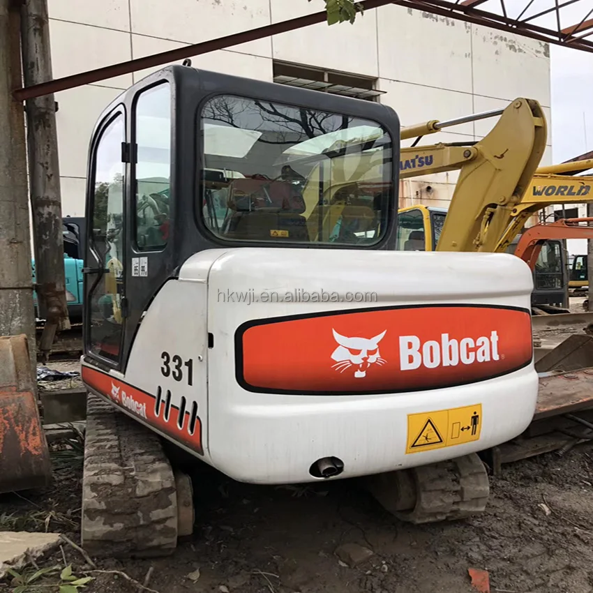 Б/у гидравлический гусеничный экскаватор Bobcat331 строительная машина б/у Bobcat331American brand