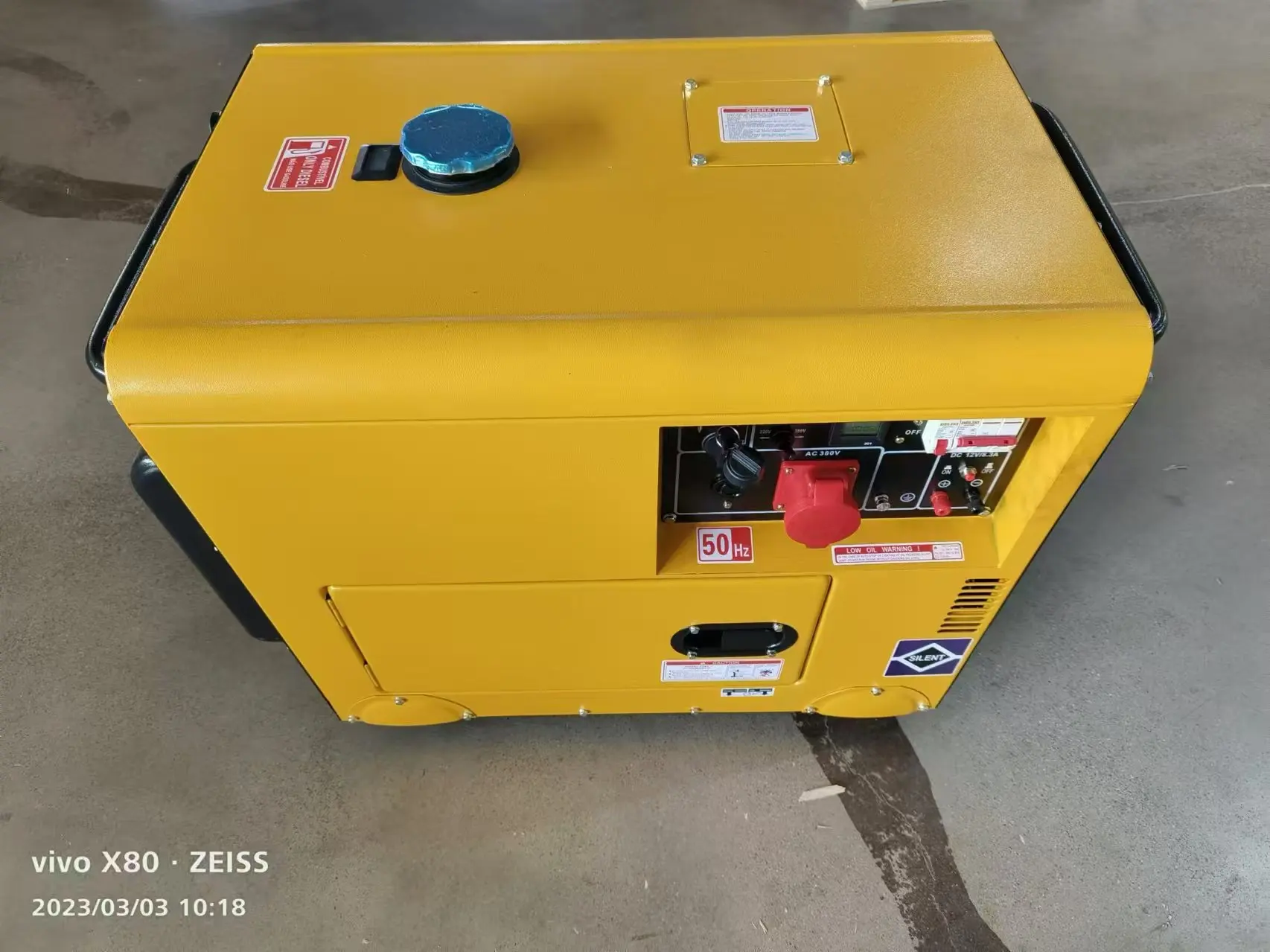 3kva 5kva 8kva Silent Diesel Generator Set For Home And Outdoor Use Alternator 3-phase Good Price