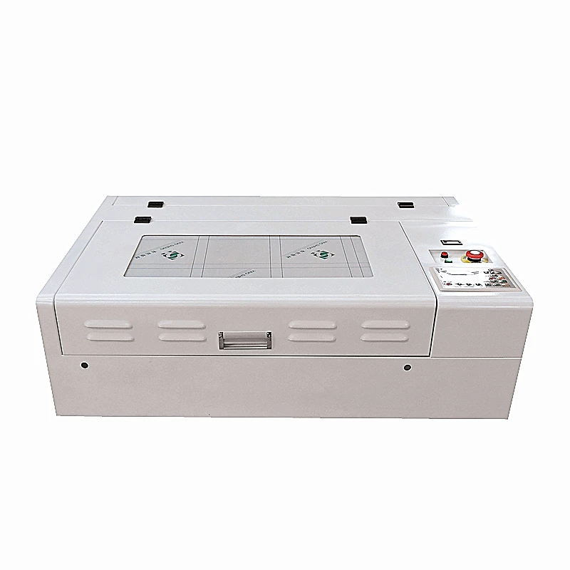 CNC 40W 50W small MINI CO2 laser engraver cutting machine for DIY Acrylic Glass MDF Crystal wood stone rubber stamp engraving