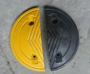 1000mm Popular Road Rubber Speed Hump Car speed Block Vehicle Speed Bump