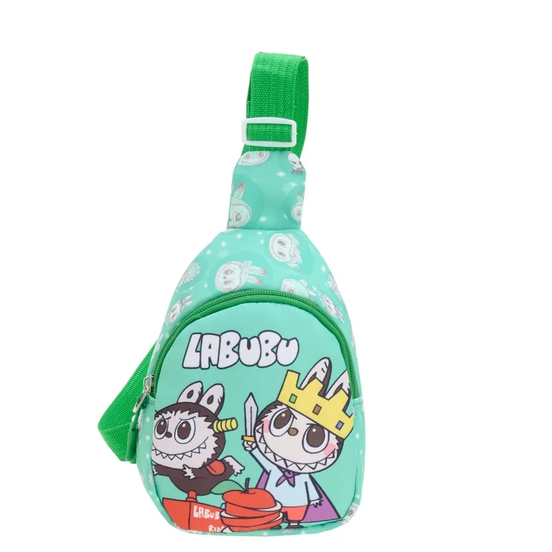 New Labubu Chest Bag Fashion Cartoon Monsters LabubuCoin Purse Cute Wholesale Crossbody Bags for Kids Students Gift