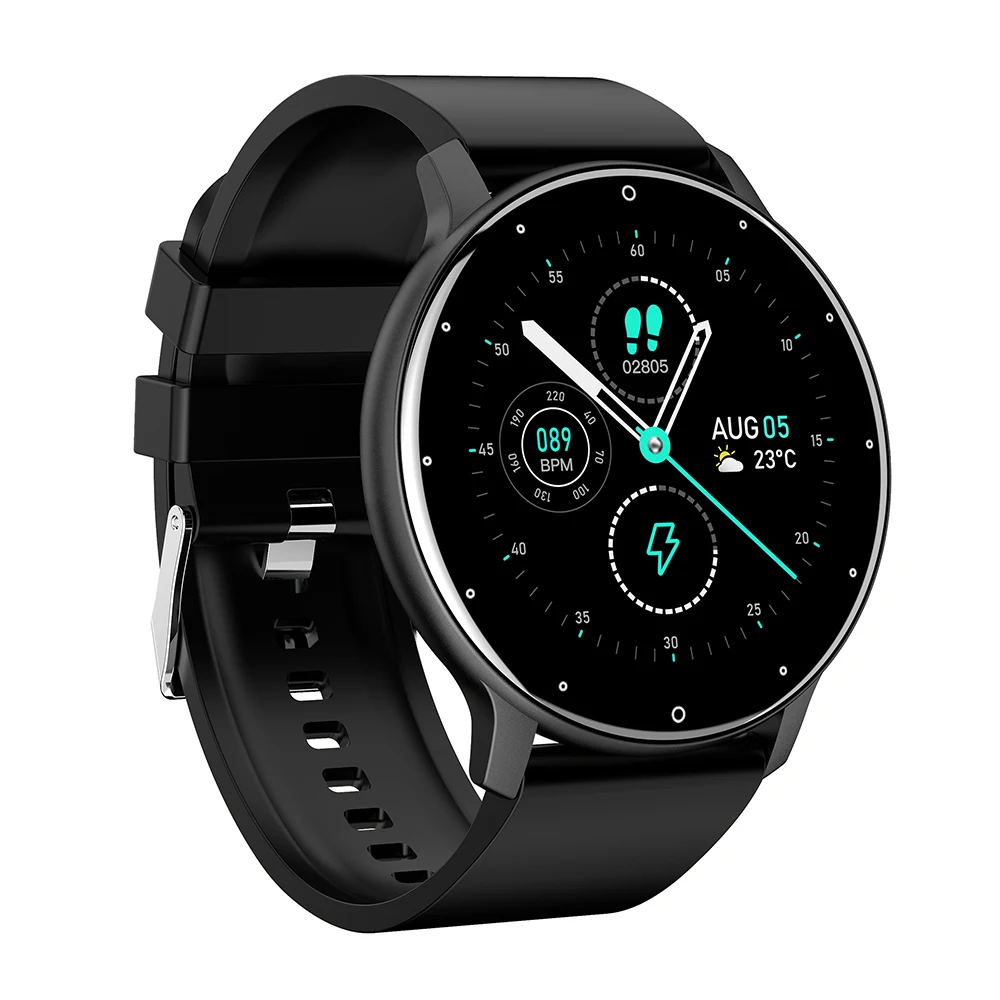 ZL02 oem Customized Dial Smart Watch Waterproof Heart Rate Sports Wrist Cheap Pedometer Private Model