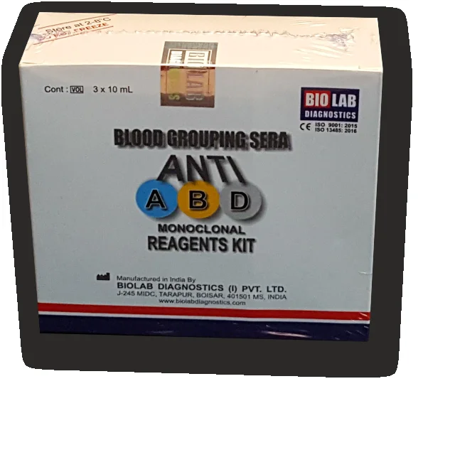 
 Комплект для тестирования группы крови  