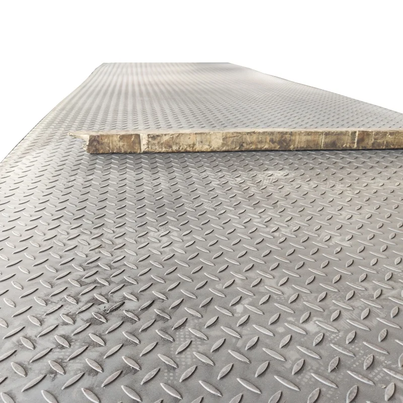 Hot Rolled Galvanized steel plate steel carbon checkered sheet