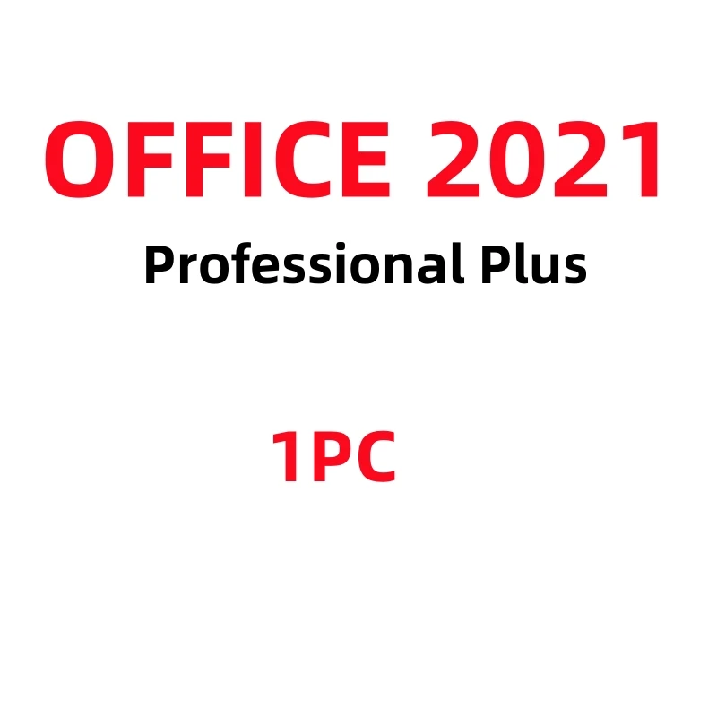 Newset Office 2021 Professional Plus Key Retail 100% Online Activation Office 2021 Pro Plus License Key 1 PC  Send to Ali chat