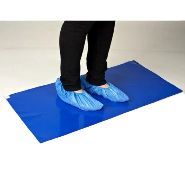 Leenol Disposable Sticky Mat For Clean Room 30 Layers PE Cleanroom door Floor Dust Remove Adhesive sticky matsticky mat