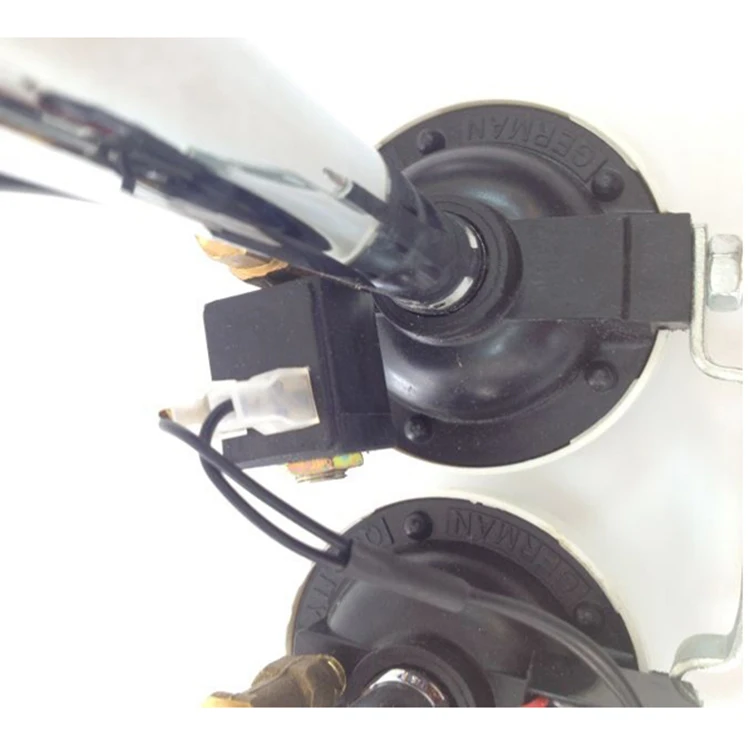 12v Or 24v Three Pipes Electric Air Horn With Solenoid