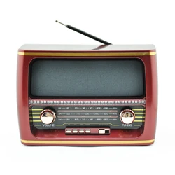 Kemai 1970 Antique Boombox Old School Model Portable Am Fm Vintage Radios Usb Mp3 Music Old Look Fashion Style Wooden Radios