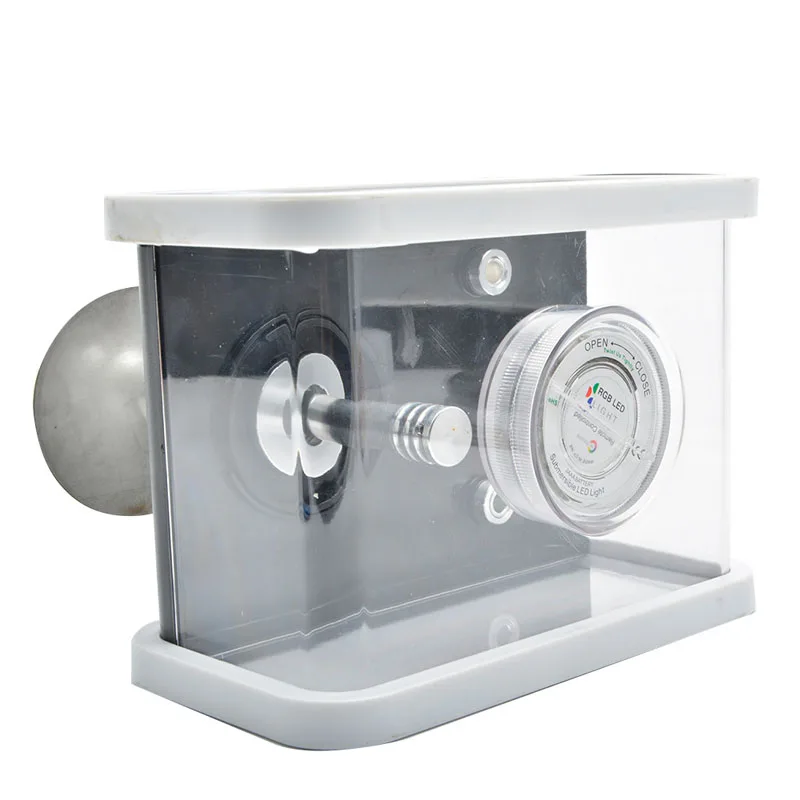 Arab Hookah Set Factory Direct Finished Product Customization Single Hose Square Acrylic Hookah Shisha With Led