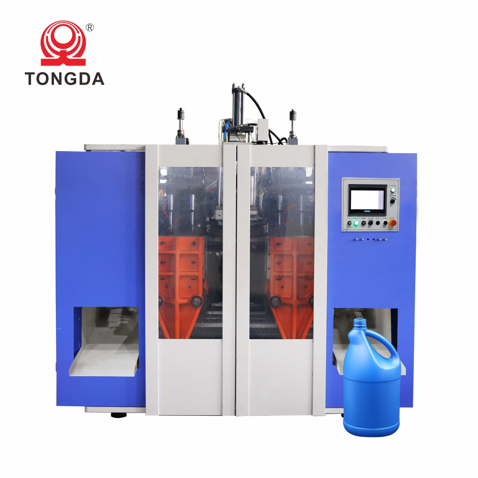TONGDA HTSII 5L двойная станция полностью автоматическая 4l банка с выдувным формовочным станком