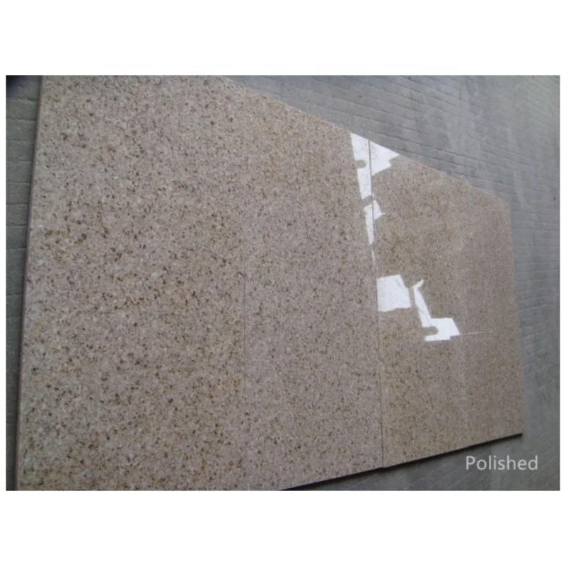 Chinese Natural River Gold Flamed Tile G682 Misty Yellow Granite Stone,G682 Rusty Yellow Granite,G682 Sunset Gold Granite