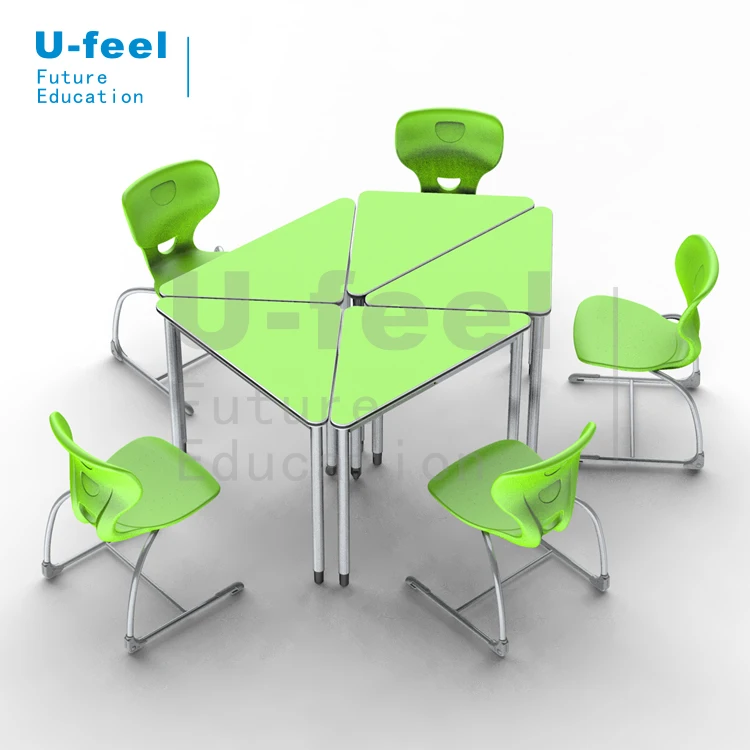 
U-FEEL school furniture pakistan online study class room chair and desk 