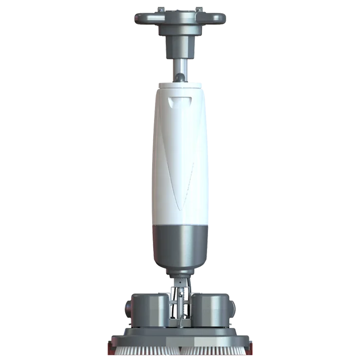 Industrial power floor scrubber walk behind parking lot floor scrubber electric auto floor scrubber