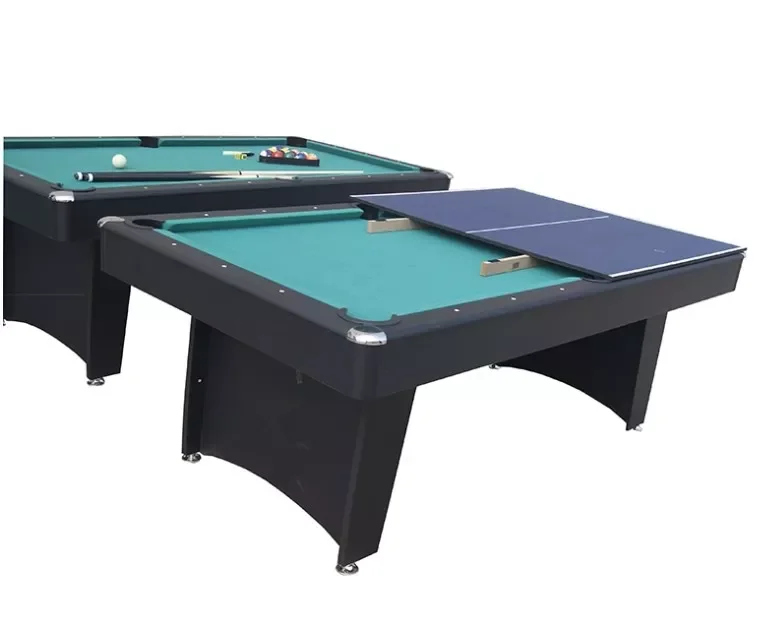 Wholesale Hot Selling Indoor Multi-Function Game Table Pool Billiard Tennis MDF Cushion PVC Pocket Includes All Accessories