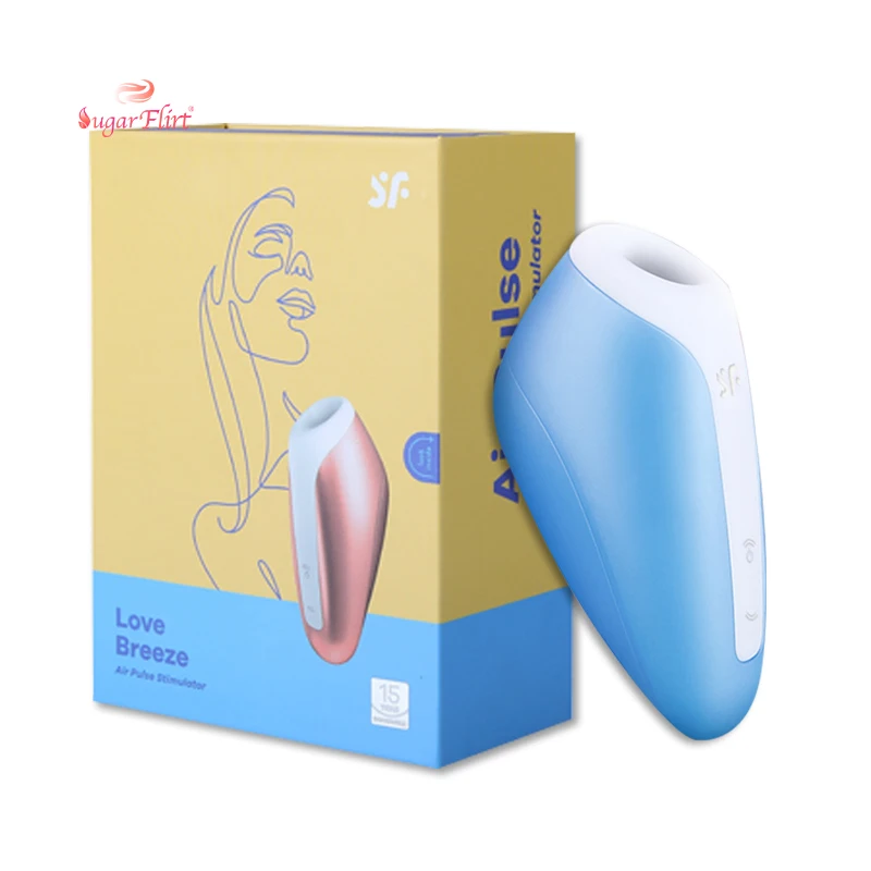 Satisfyer Love Breeze Sucking Vibrating Sex Toy Soft Skin-Friendly  Usb Charging Mini Clitoris Sucking Vibrator