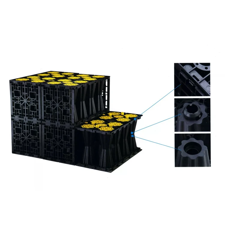 Residential Water Collecting Plastic Rainwater Harvesting Infiltration Tank