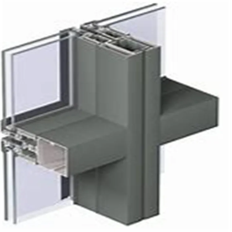 Curtain Wall profile 100-150 hidden Frame Curtain Wall Glass Facade