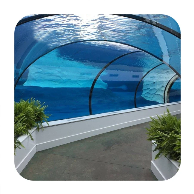 Custom Transparent large fish tank acrylic aquarium for Seaworld aquarium tank