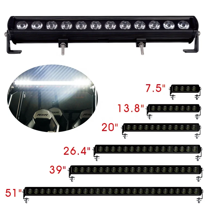  40W-320W Straight Curved wholesale LED Light Bar marine 4X4 roof 24v vehicle trailer truck 12volt slim offroad led light