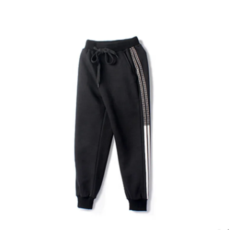 Детские Брюки Новинка весна-осень корейская детская одежда спортивные брюки для мальчиков трикотажные брюки