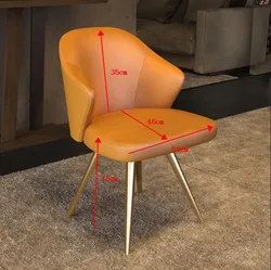 Modern Furniture Small Apartment Solid Wood Foot Marble Dining Table And Chair Set