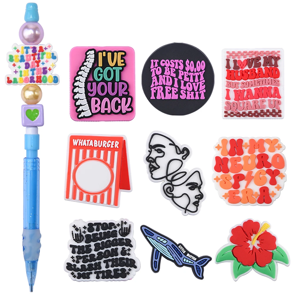 2024 Customized Bead Pens Focal Beads HK Jujutsu Kaisen Demon Sport Teams Selena Slayer Taylor How Do You Make Silicone