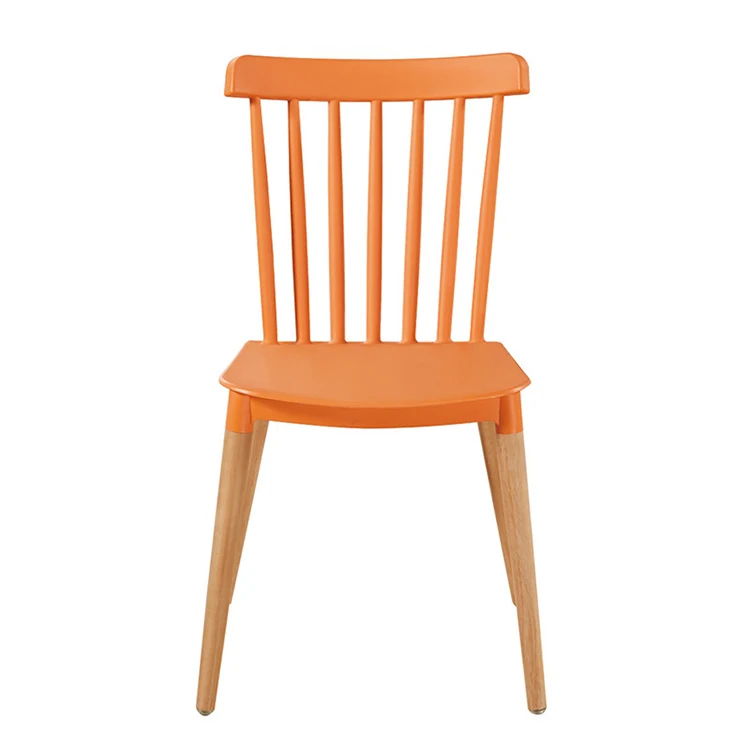 Black Solid Beech restaurant Wood Windsor Chair cadeira chaise sillas Dining Room Chairs