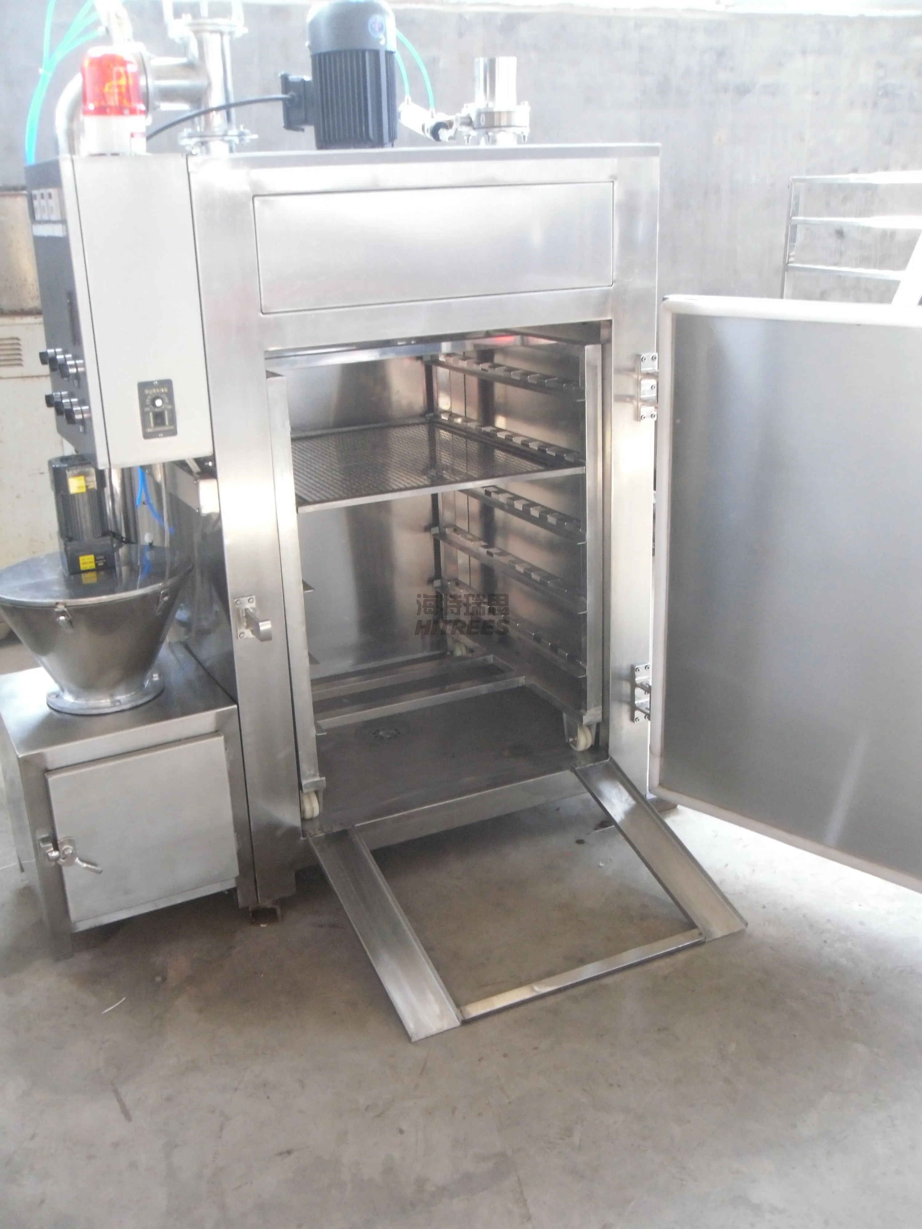 SUS 304 industrial Meat/Fish/Duck/Chicken Smoked Machine Smoke House for Sale