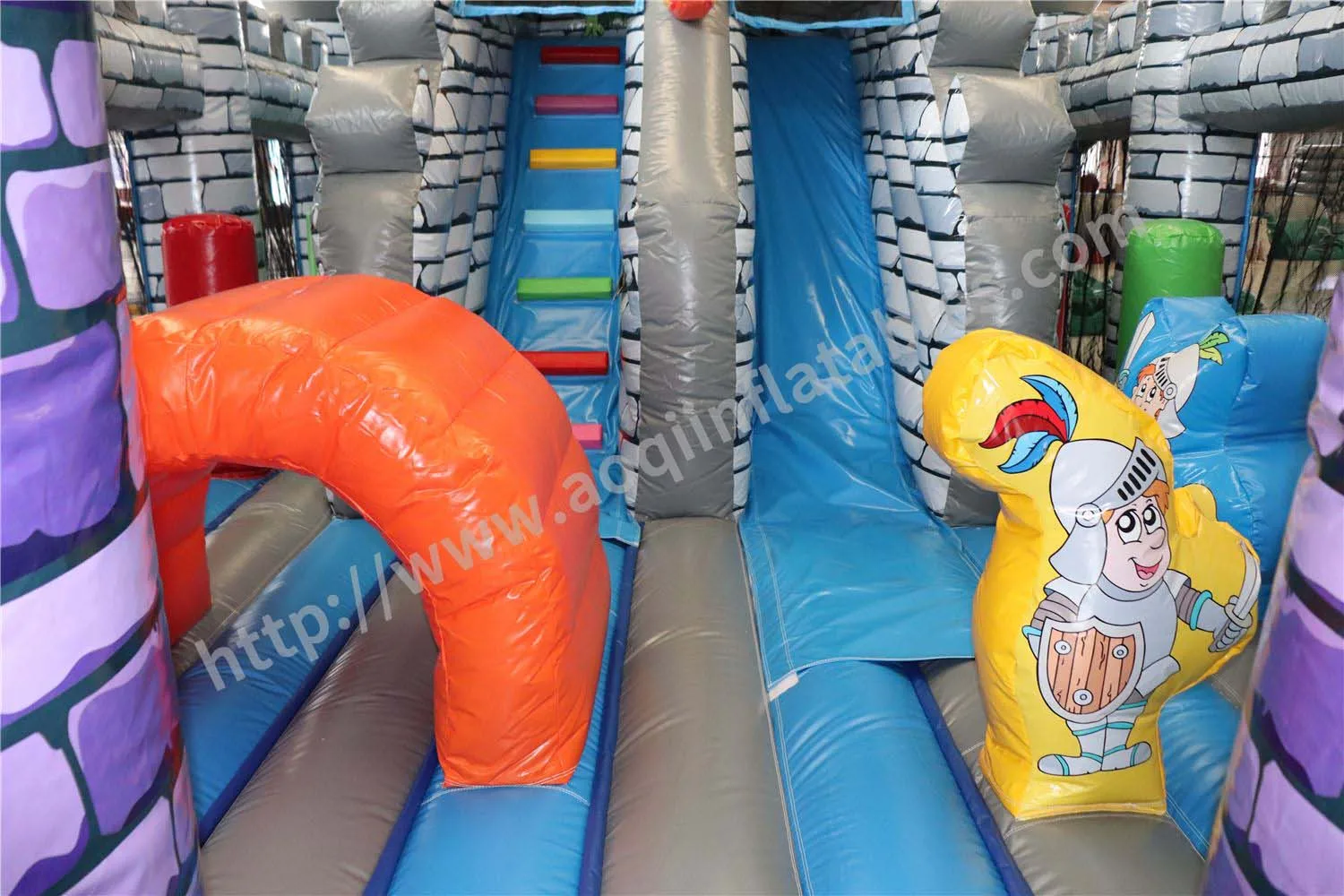 Soldier castle theme Jumping Castle Inflatable Bounce House For Kids For Soft Play