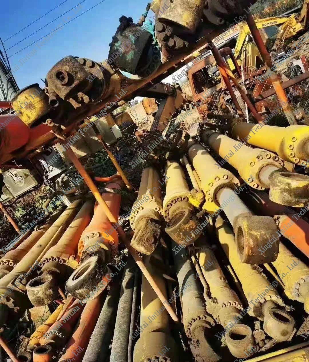 Used Excavator Boom Arm/Stick Bucket Hydraulic Cylinder