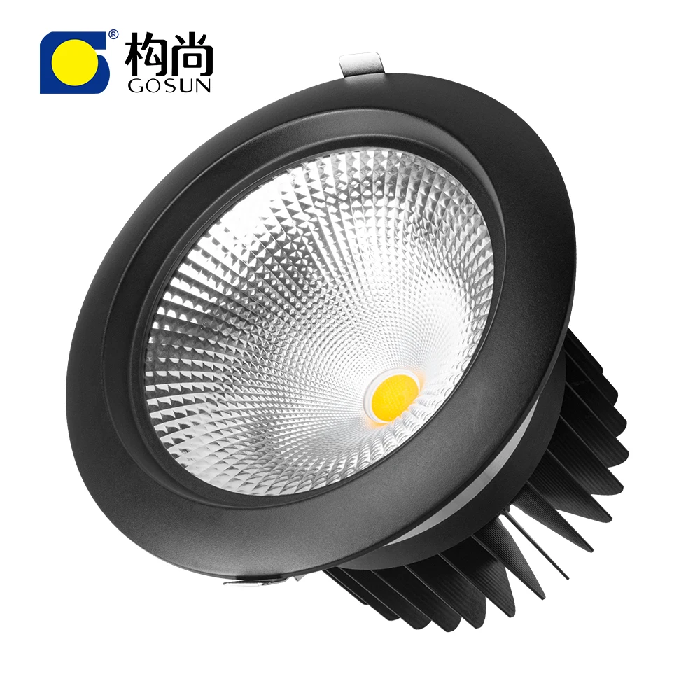 8 inch 230mm 90W cob recessed led retail downlight