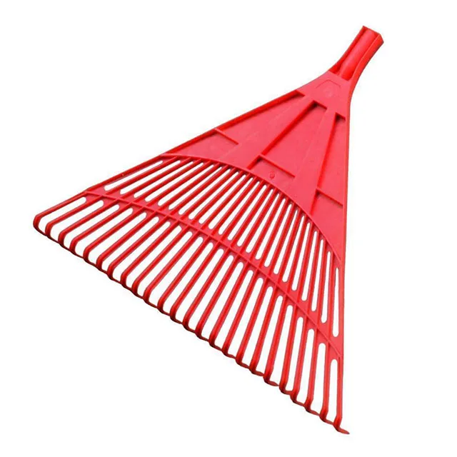 30 Teeth plastic Garden hay leaf snow roof  fan Rake