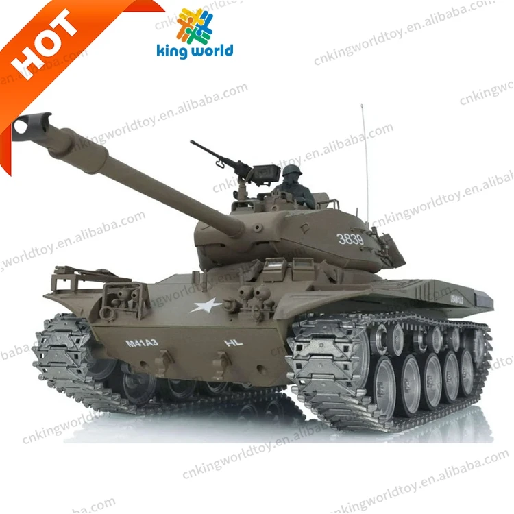 KW M41A3 Walker Bulldog Pro Version Henglong 3839-1 1/16 Tk7.0 Rc Tank Metal Tracks Wheels Motor Bb Airsoft Infrared Battle