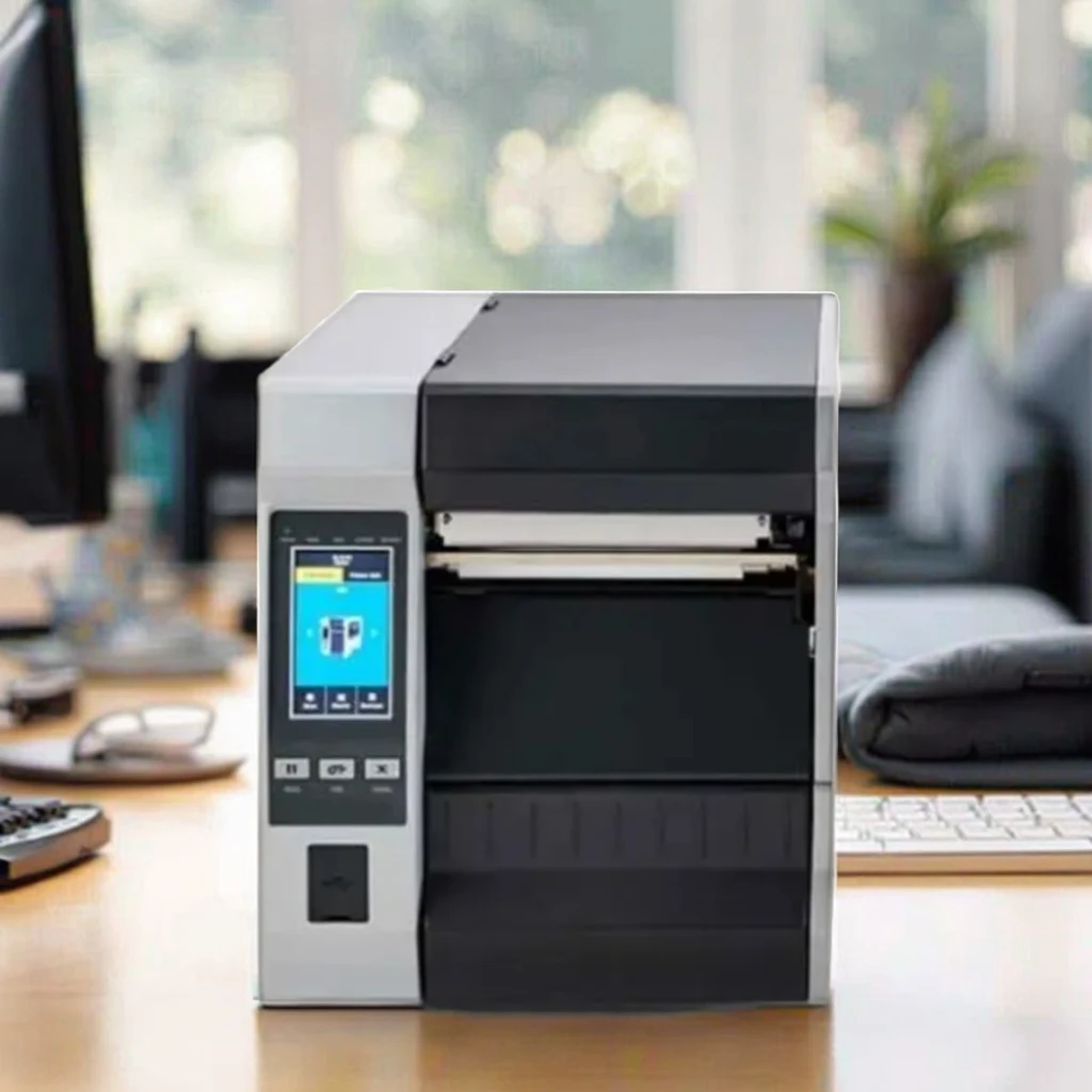 Original Desktop 2 GB Flash 320 MB RAM Ribbon Barcode Printer High Speed Direct/Thermal Transfer Label Printer