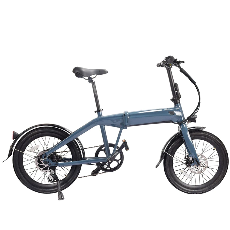 Foldable Electric ebike lithium battery Bicycle step over high quality aluminum alloy frame
