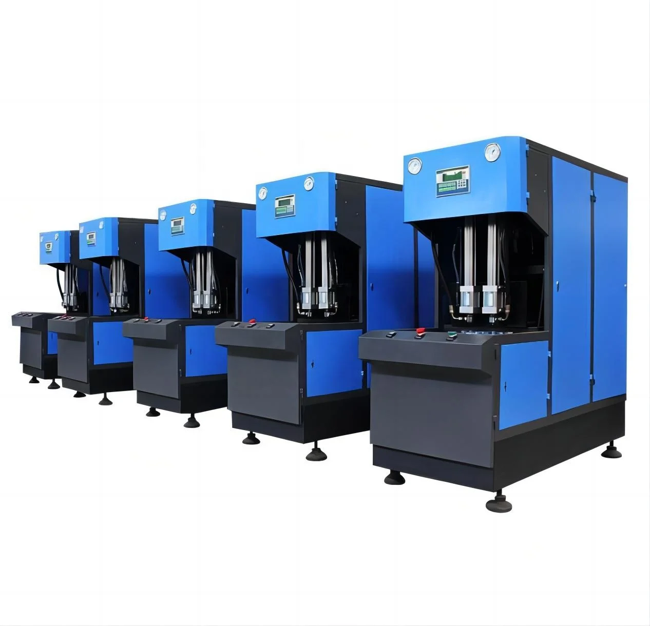 4000 bottle Full-automatic PET bottle blow molding machine 500ml 650ml small plastic bottle for water oil juice pet preform
